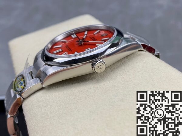 Rolex Oyster Perpetual 41 M124300-0007 Coral Red Dial