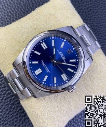 Oyster Perpetual Men’s Watches Rolex M124300-0003 Bright Blue