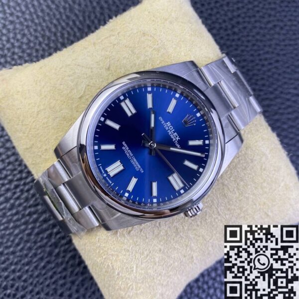 Oyster Perpetual Men’s Watches Rolex M124300-0003 Bright Blue