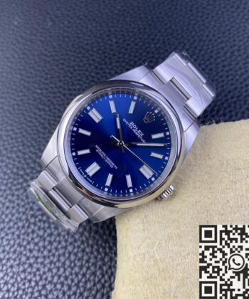 Oyster Perpetual Men’s Watches Rolex M124300-0003 Bright Blue