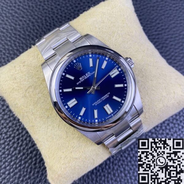 Oyster Perpetual Men’s Watches Rolex M124300-0003 Bright Blue