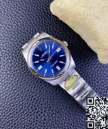 Oyster Perpetual Men’s Watches Rolex M124300-0003 Bright Blue