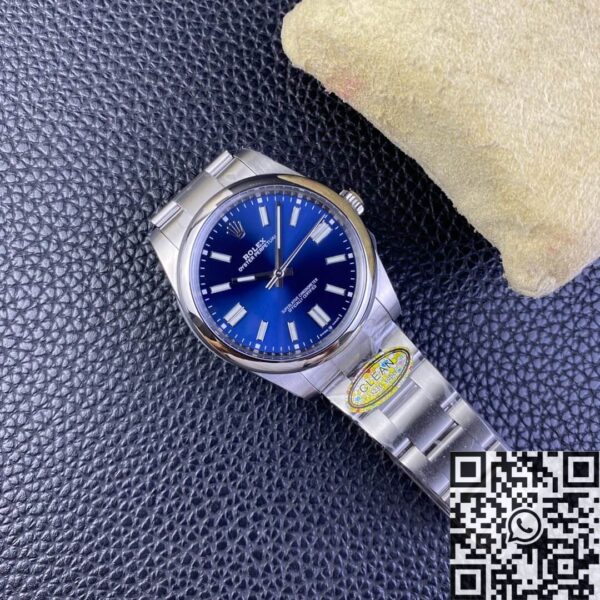 Oyster Perpetual Men’s Watches Rolex M124300-0003 Bright Blue
