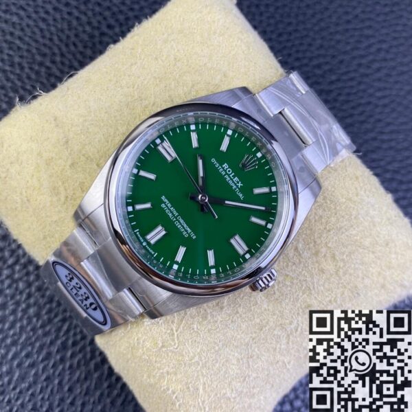 Oyster Perpetual 36mm Rolex M126000-0005 Green Dial