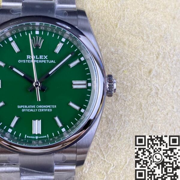 Oyster Perpetual 36mm Rolex M126000-0005 Green Dial