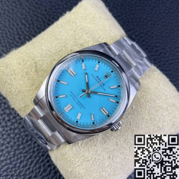 Fake Oyster Perpetual Rolex M126000-0006 Tiffany Blue