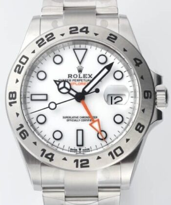 Rolex Explorer Replica New M226570-0001 White Dial Clean