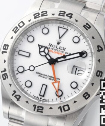 Rolex Explorer Replica New M226570-0001 White Dial Clean