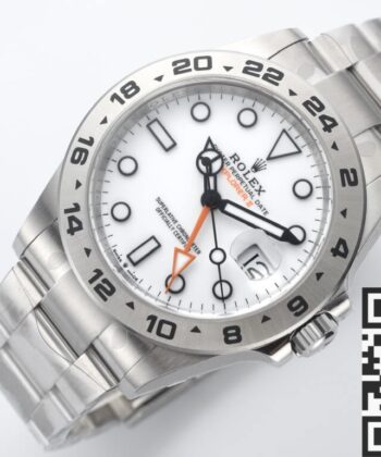 Rolex Explorer Replica New M226570-0001 White Dial Clean