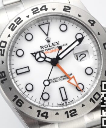 Rolex Explorer Replica New M226570-0001 White Dial Clean