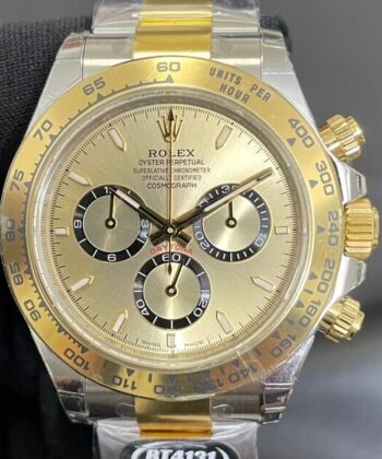 BT Factory Daytona Watch Rolex M126503-0004 Gold Dial