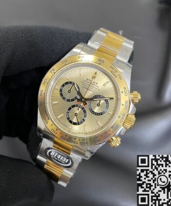 BT Factory Daytona Watch Rolex M126503-0004 Gold Dial