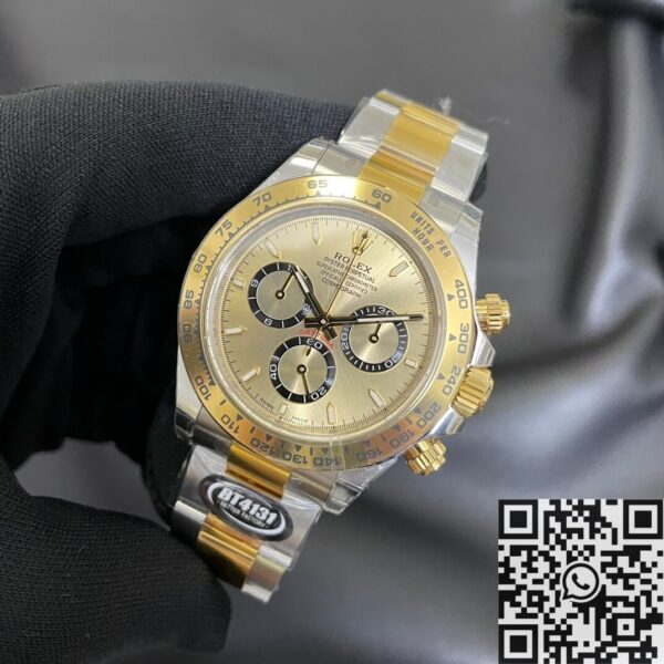 BT Factory Daytona Watch Rolex M126503-0004 Gold Dial
