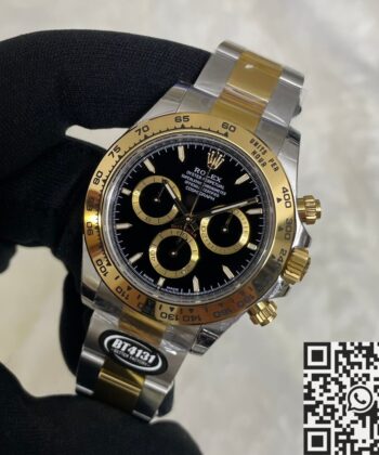 BT Factory Replica Daytona Rolex M126503-0003 Black Panda