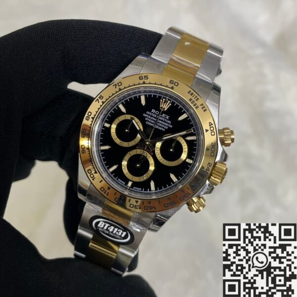 BT Factory Replica Daytona Rolex M126503-0003 Black Panda
