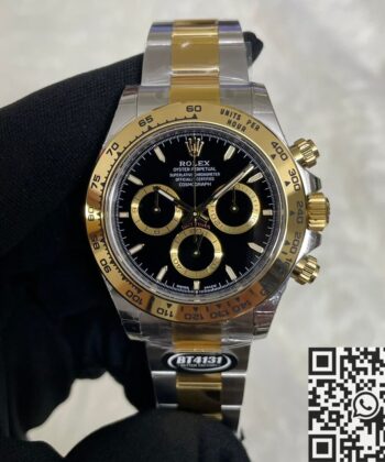 BT Factory Replica Daytona Rolex M126503-0003 Black Panda