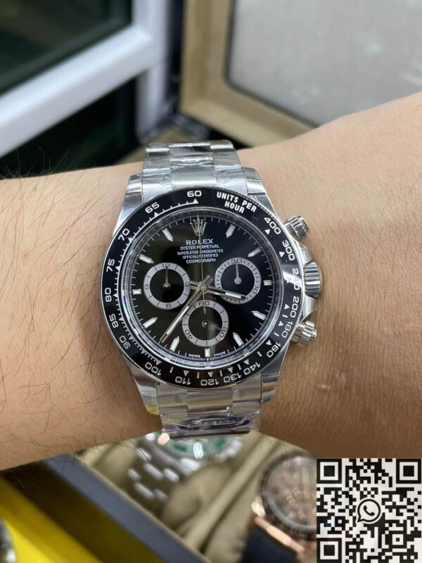 Rolex Daytona Watch M126500LN-0002 Black Panda Dial BT