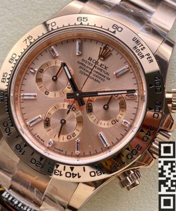 Rolex Daytona Watches M116505-0017 Rose Gold Dial BT Factory