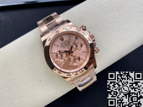 Rolex Daytona Watches M116505-0017 Rose Gold Dial BT Factory