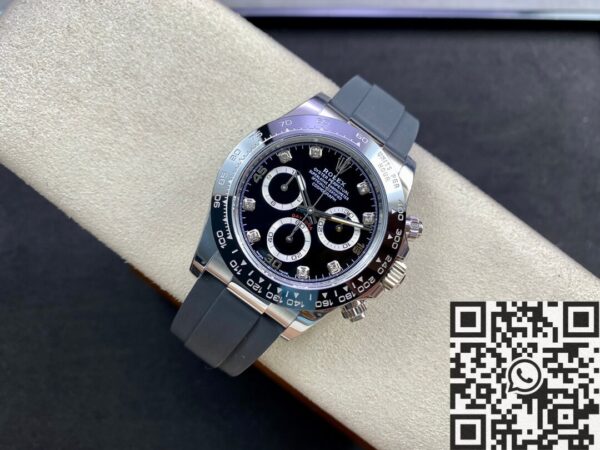 Rolex Daytona Fake Watches M116519LN-0025 Black Panda Plate