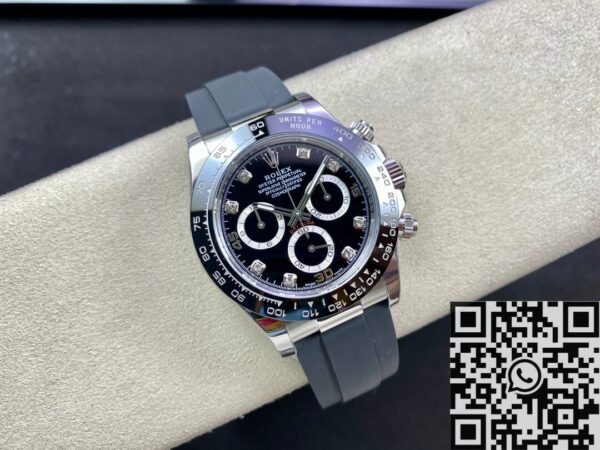 Rolex Daytona Fake Watches M116519LN-0025 Black Panda Plate
