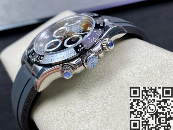 Rolex Daytona Fake Watches M116519LN-0025 Black Panda Plate