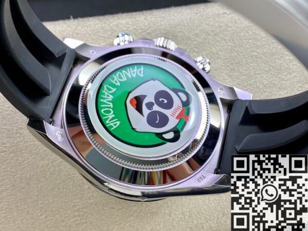 Rolex Daytona Fake Watches M116519LN-0025 Black Panda Plate