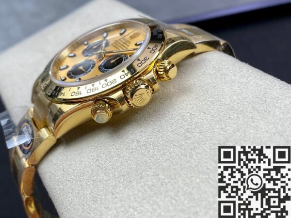 BT Factory Fake Daytona Rolex M116508-0014 Gold Watches