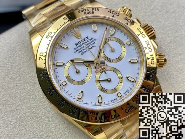 Rolex Daytona 4130 Replica BT M116508-0001 White Panda Plate