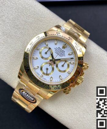 Rolex Daytona 4130 Replica BT M116508-0001 White Panda Plate
