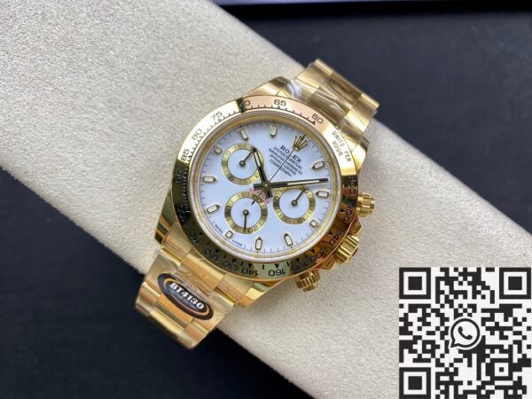 Rolex Daytona 4130 Replica BT M116508-0001 White Panda Plate