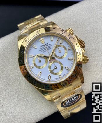 Rolex Daytona 4130 Replica BT M116508-0001 White Panda Plate