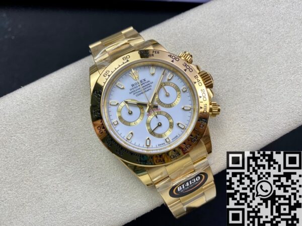 Rolex Daytona 4130 Replica BT M116508-0001 White Panda Plate