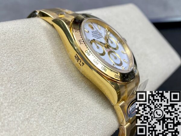 Rolex Daytona 4130 Replica BT M116508-0001 White Panda Plate