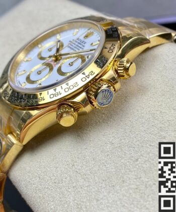 Rolex Daytona 4130 Replica BT M116508-0001 White Panda Plate