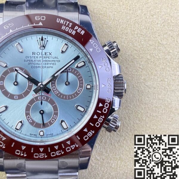 BT Factory Daytona 40MM Rolex M116506-0001 Light Blue Dial