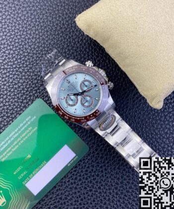 BT Factory Daytona 40MM Rolex M116506-0001 Light Blue Dial