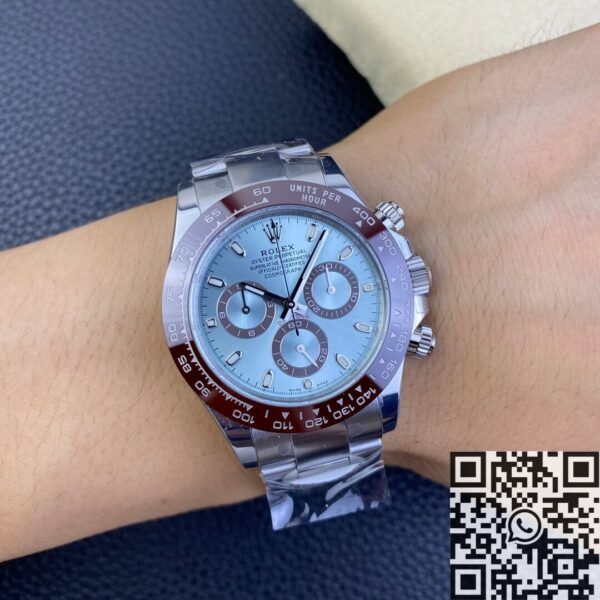 BT Factory Daytona 40MM Rolex M116506-0001 Light Blue Dial