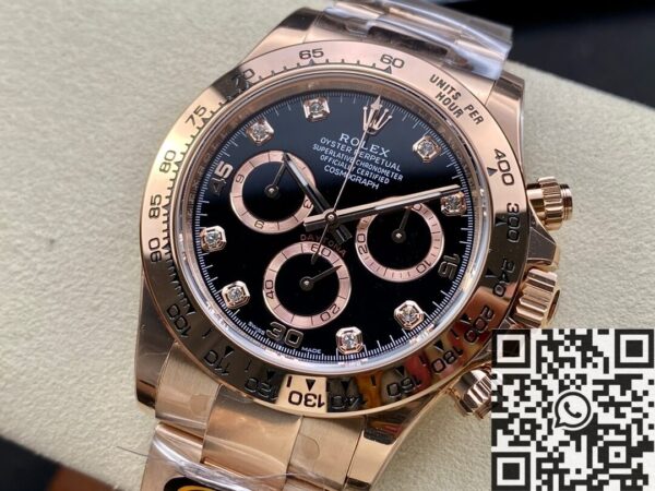 BT Rolex Daytona Cosmograph Daytona M116505-0015 Black Dial