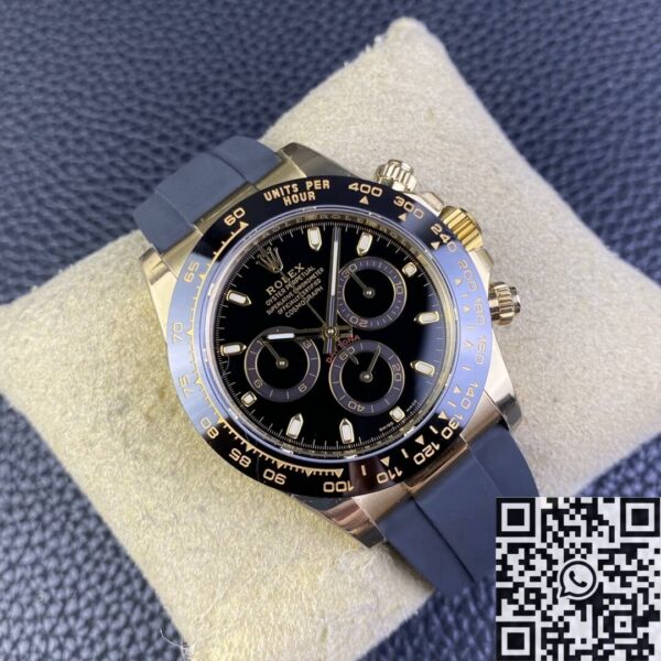 BT Rolex Daytona Watch M116518LN-0043 Black Dial
