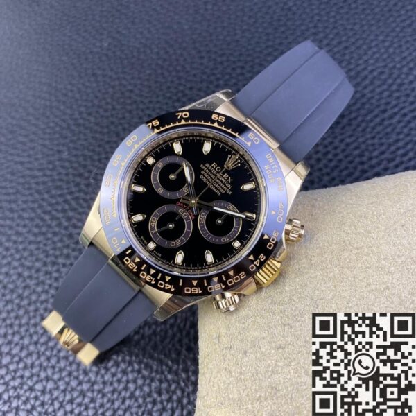 BT Rolex Daytona Watch M116518LN-0043 Black Dial