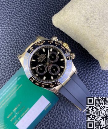 BT Rolex Daytona Watch M116518LN-0043 Black Dial