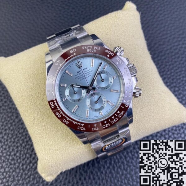 BT Daytona Watch Rolex M116506-0002 Light Blue Panda Dial
