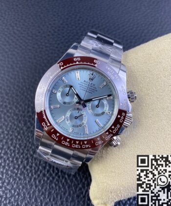 BT Daytona Watch Rolex M116506-0002 Light Blue Panda Dial