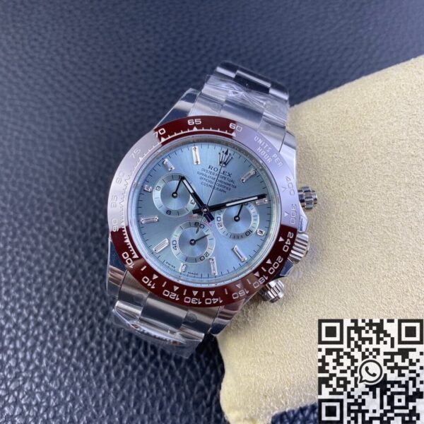 BT Daytona Watch Rolex M116506-0002 Light Blue Panda Dial