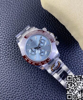 BT Daytona Watch Rolex M116506-0002 Light Blue Panda Dial