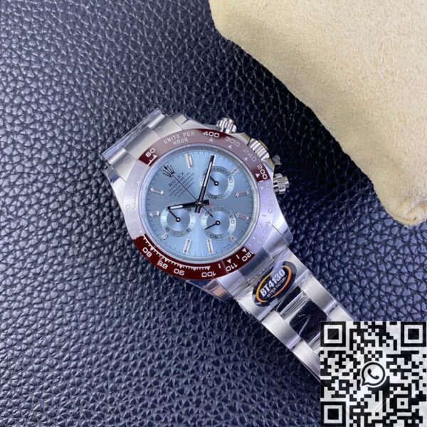 BT Daytona Watch Rolex M116506-0002 Light Blue Panda Dial