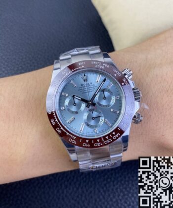 BT Daytona Watch Rolex M116506-0002 Light Blue Panda Dial