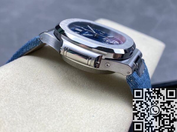 3K Factory Nautilus Patek Philippe 5980/60G-001 Blue Dial