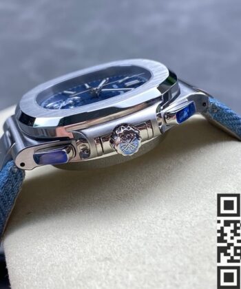 3K Factory Nautilus Patek Philippe 5980/60G-001 Blue Dial